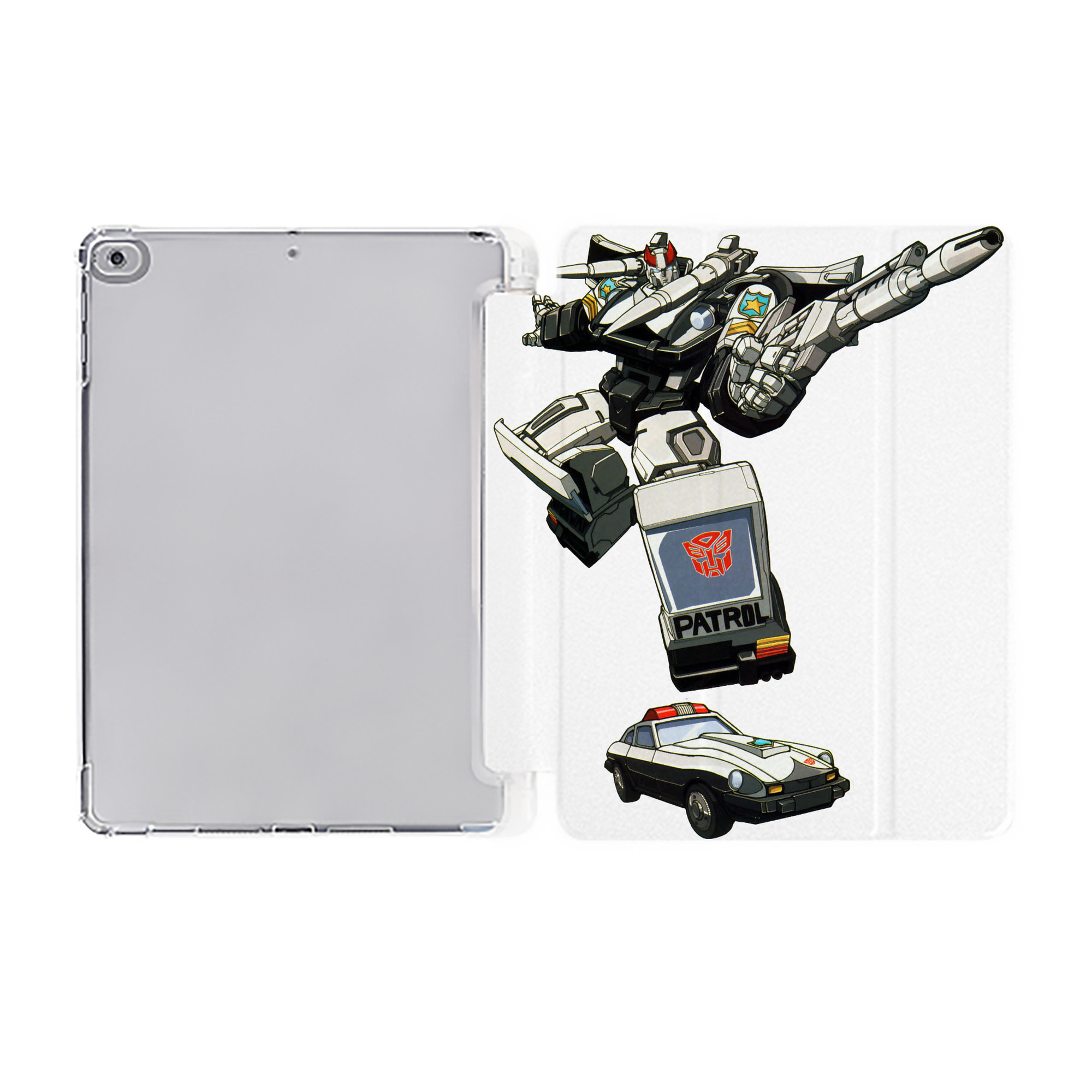 （画像用）  IPad ケース ペン収納付き 三つ折りスタンド PUレザー×シリコン 対応機種9.5/10.5/10.9インチ